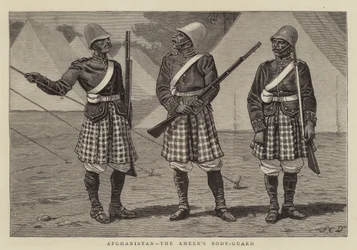 Afghanistan, die Leibgarde des Emirs